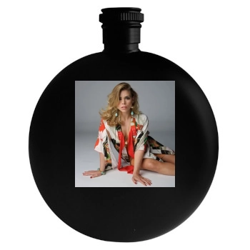 Billie Piper Round Flask