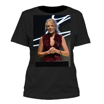 Blake Lively Women's Cut T-Shirt