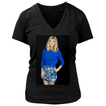 Brooklyn Decker Women's Deep V-Neck TShirt