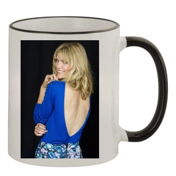 Brooklyn Decker 11oz Colored Rim & Handle Mug