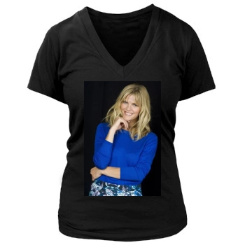 Brooklyn Decker Women's Deep V-Neck TShirt