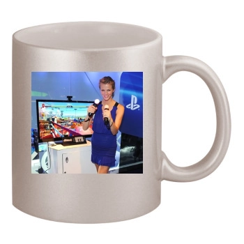 Brooklyn Decker 11oz Metallic Silver Mug