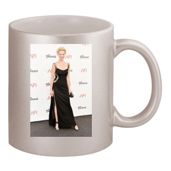 Katherine Heigl 11oz Metallic Silver Mug