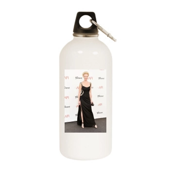 Katherine Heigl White Water Bottle With Carabiner