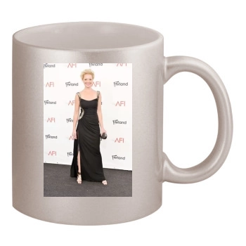 Katherine Heigl 11oz Metallic Silver Mug