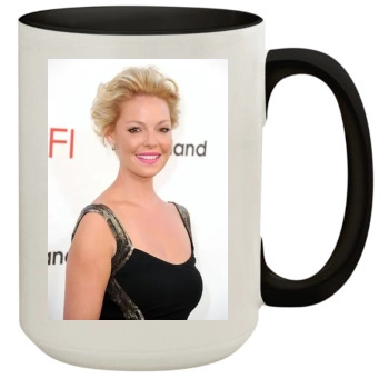 Katherine Heigl 15oz Colored Inner & Handle Mug