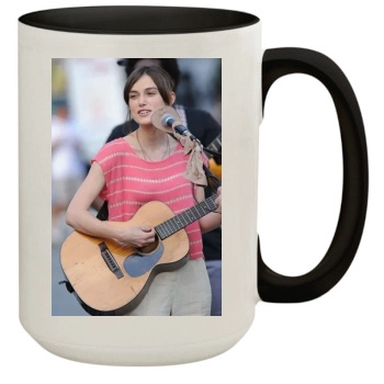 Keira Knightley 15oz Colored Inner & Handle Mug