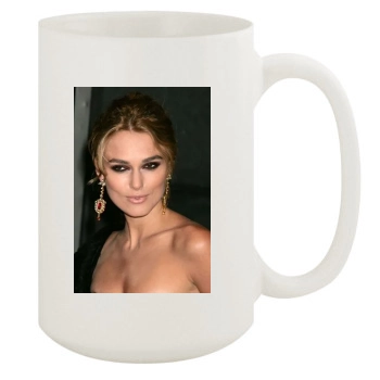 Keira Knightley 15oz White Mug