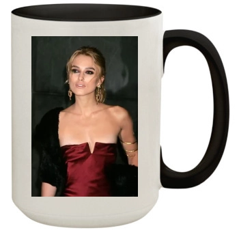 Keira Knightley 15oz Colored Inner & Handle Mug