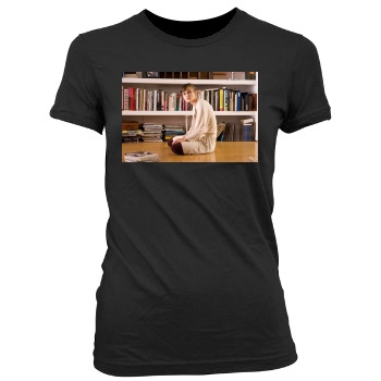 Keira Knightley Women's Junior Cut Crewneck T-Shirt