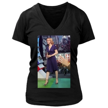 Madonna Women's Deep V-Neck TShirt