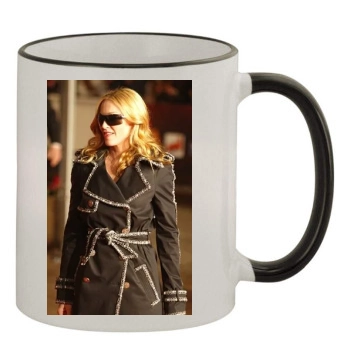 Madonna 11oz Colored Rim & Handle Mug