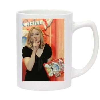 Madonna 14oz White Statesman Mug