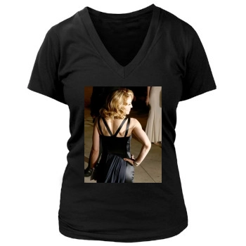 Madonna Women's Deep V-Neck TShirt