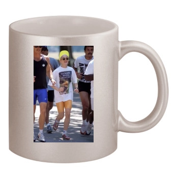 Madonna 11oz Metallic Silver Mug