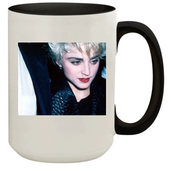 Madonna 15oz Colored Inner & Handle Mug