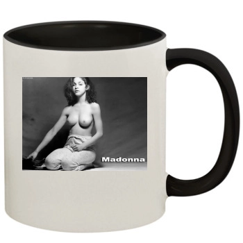 Madonna 11oz Colored Inner & Handle Mug