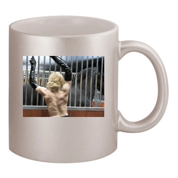 Madonna 11oz Metallic Silver Mug