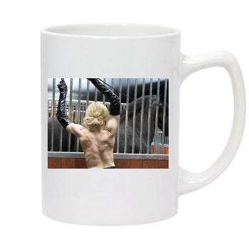 Madonna 14oz White Statesman Mug