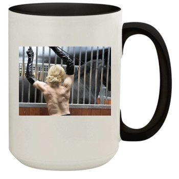 Madonna 15oz Colored Inner & Handle Mug