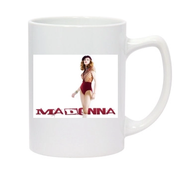 Madonna 14oz White Statesman Mug