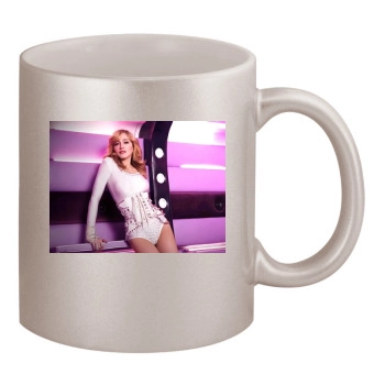 Madonna 11oz Metallic Silver Mug