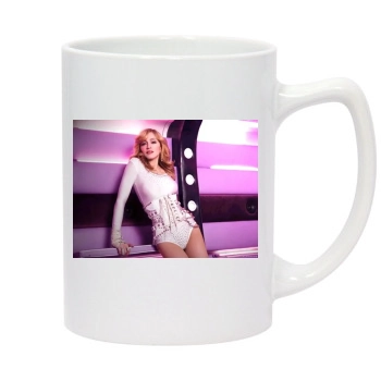 Madonna 14oz White Statesman Mug