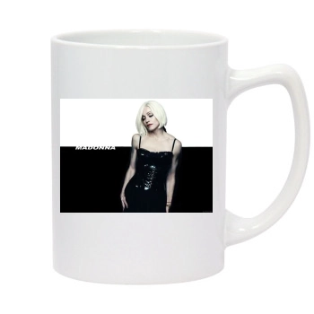 Madonna 14oz White Statesman Mug