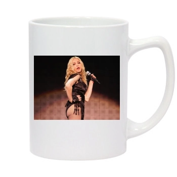 Madonna 14oz White Statesman Mug