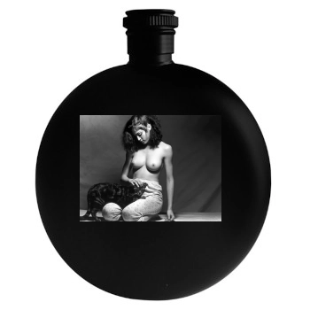 Madonna Round Flask