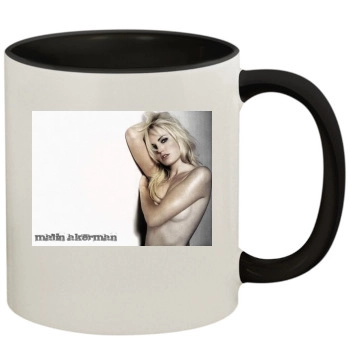 Malin Akerman 11oz Colored Inner & Handle Mug