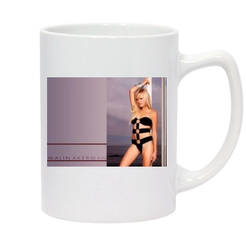 Malin Akerman 14oz White Statesman Mug