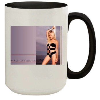 Malin Akerman 15oz Colored Inner & Handle Mug