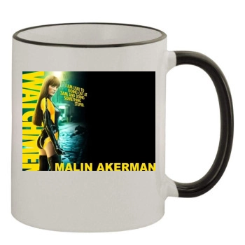 Malin Akerman 11oz Colored Rim & Handle Mug
