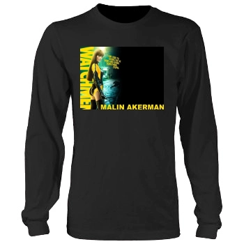 Malin Akerman Men's Heavy Long Sleeve TShirt