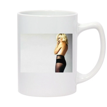 Malin Akerman 14oz White Statesman Mug