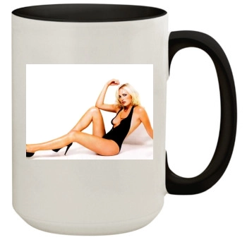 Malin Akerman 15oz Colored Inner & Handle Mug