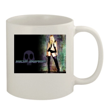 Malin Akerman 11oz White Mug