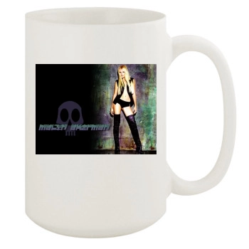 Malin Akerman 15oz White Mug