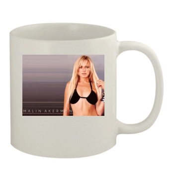 Malin Akerman 11oz White Mug