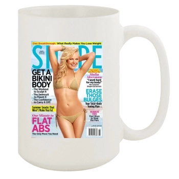 Malin Akerman 15oz White Mug