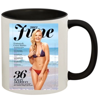 Malin Akerman 11oz Colored Inner & Handle Mug