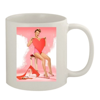 Malin Akerman 11oz White Mug