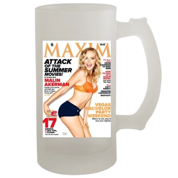 Malin Akerman 16oz Frosted Beer Stein