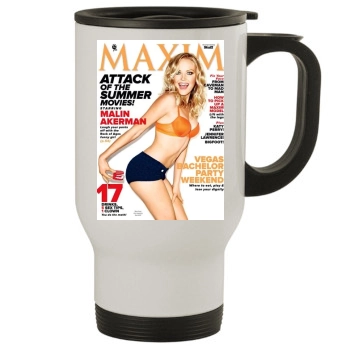 Malin Akerman Stainless Steel Travel Mug