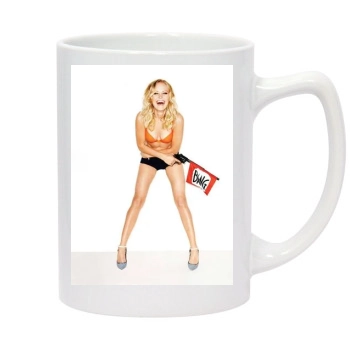 Malin Akerman 14oz White Statesman Mug