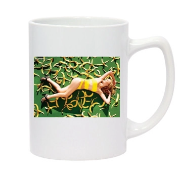 Malin Akerman 14oz White Statesman Mug