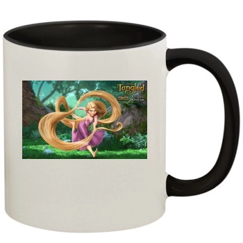 Disney Tangled 11oz Colored Inner & Handle Mug