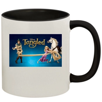 Disney Tangled 11oz Colored Inner & Handle Mug