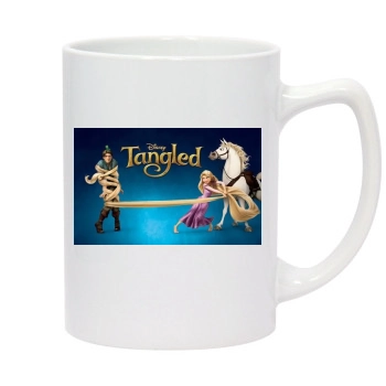 Disney Tangled 14oz White Statesman Mug